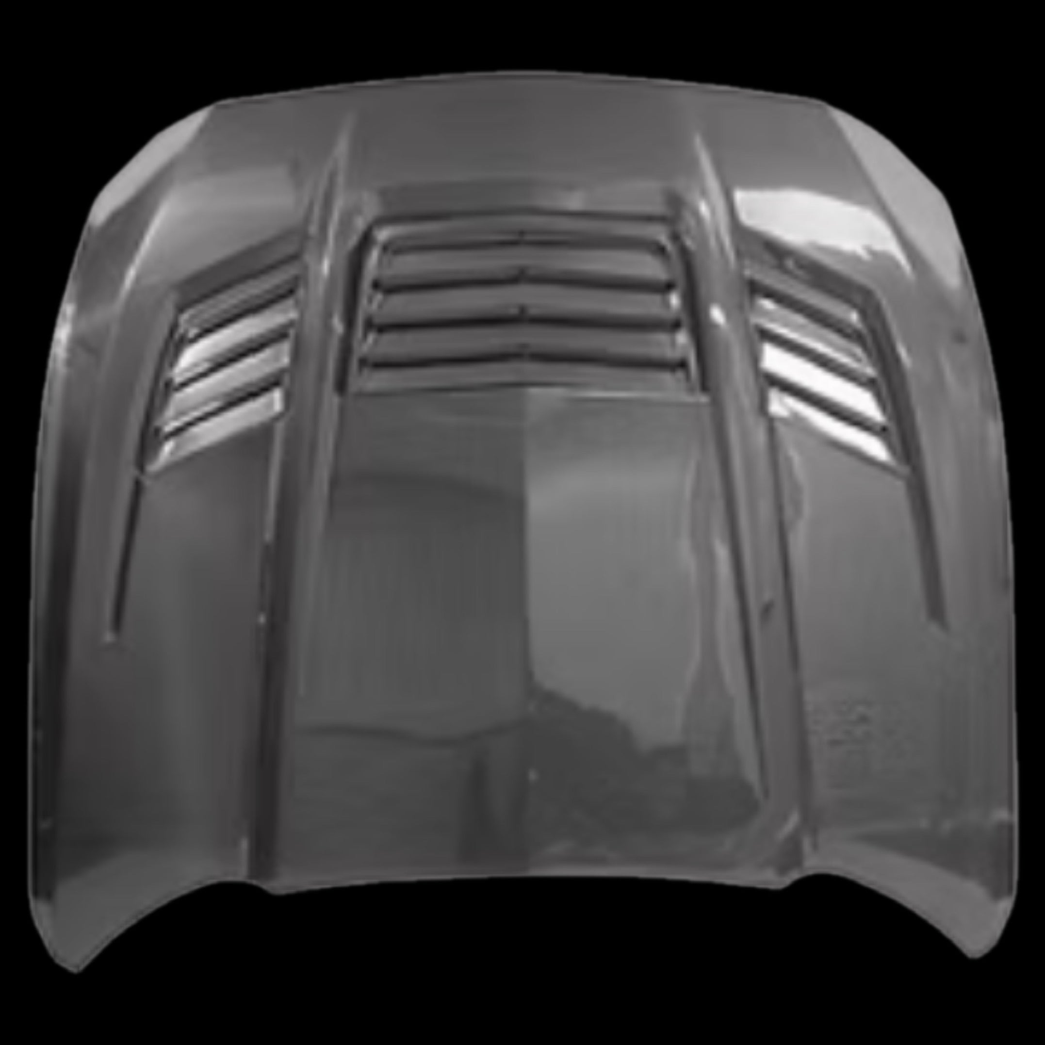 Shelby Style Carbon Fiber Hood - Ford Mustang